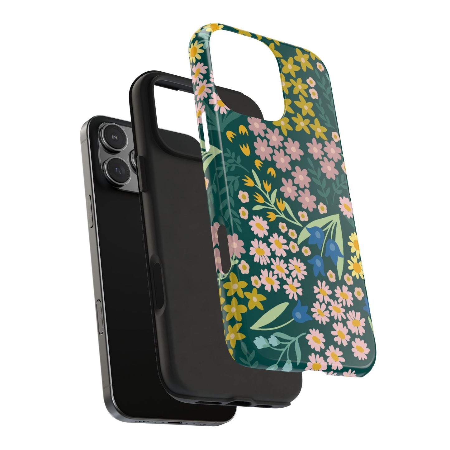 Flower Meadow Tough Phone Case | Garden Inspired Gift | Floral Phone Cover