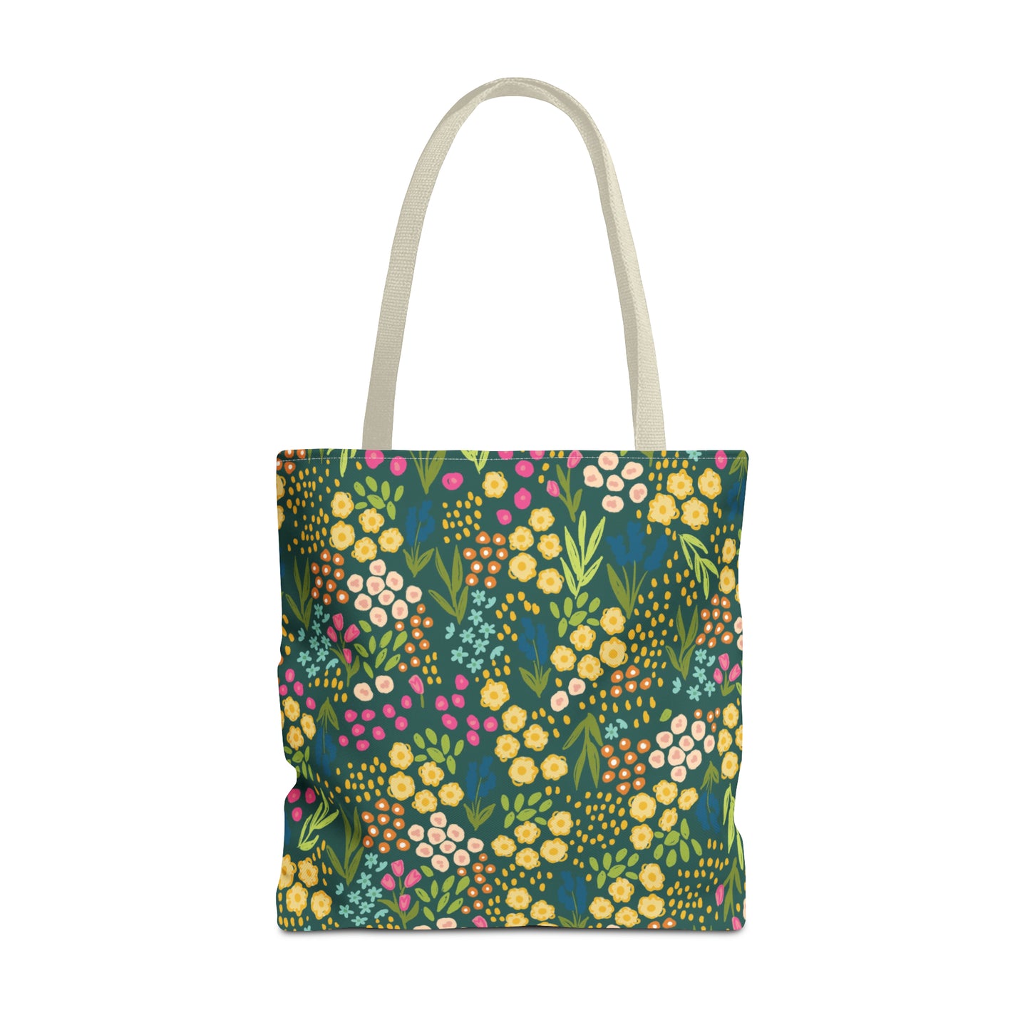 Summer Garden Tote Bag | Hunter Green | Nature Inspired Gift