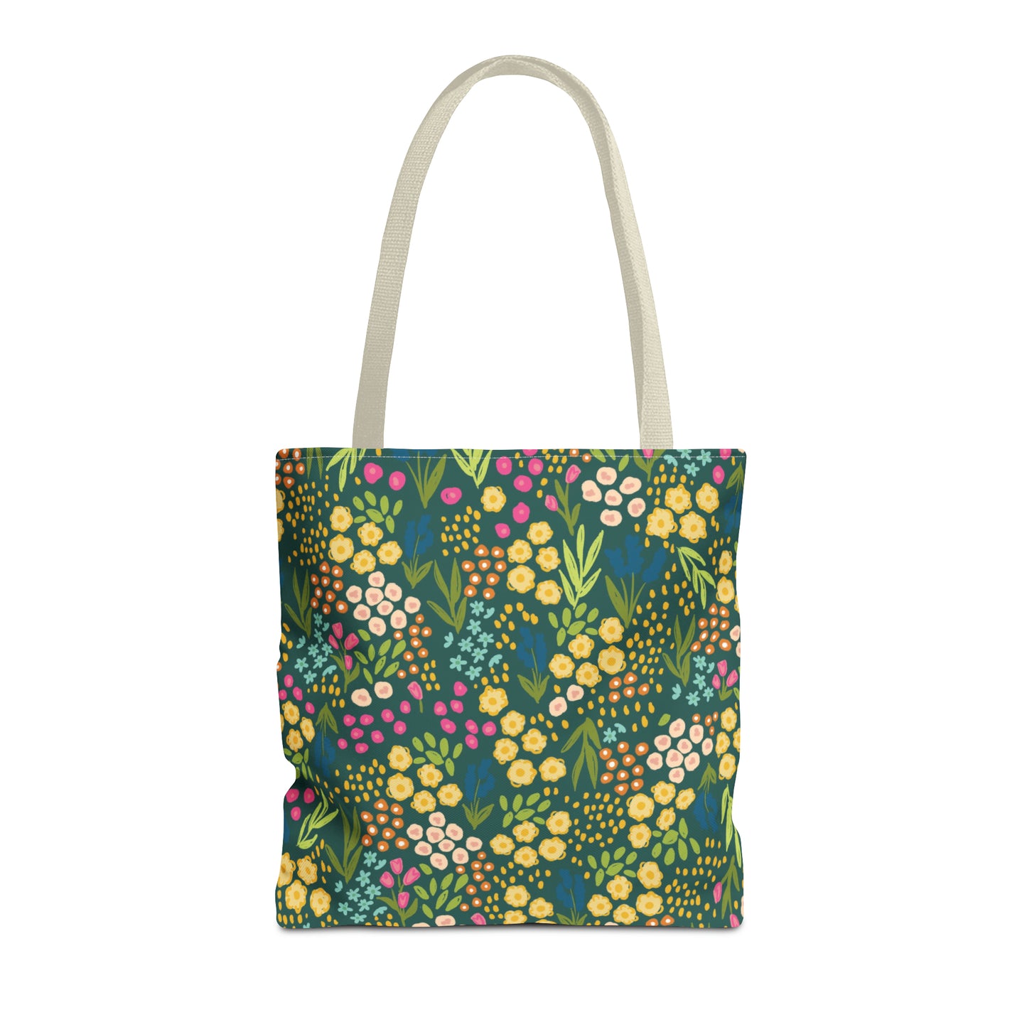 Summer Garden Tote Bag | Hunter Green | Nature Inspired Gift
