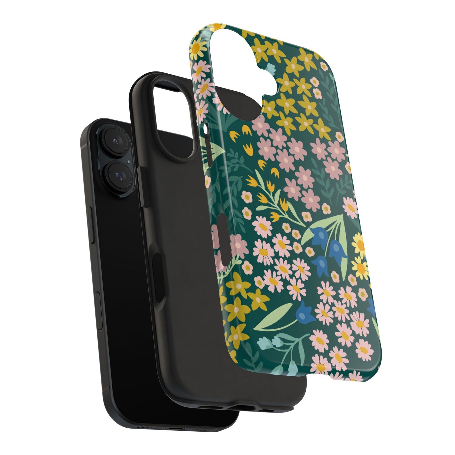 Flower Meadow Tough Phone Case | Garden Inspired Gift | Floral Phone Cover