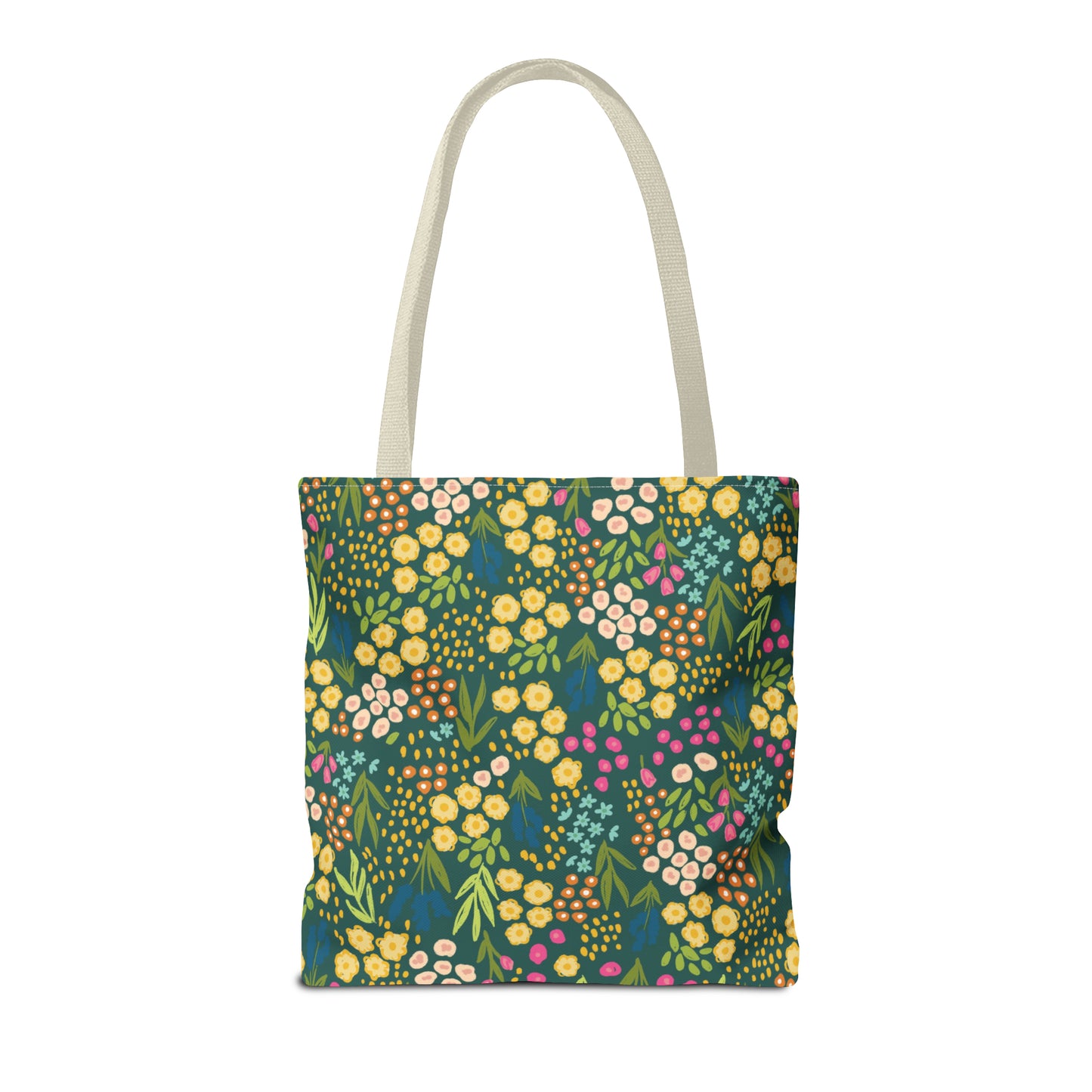 Summer Garden Tote Bag | Hunter Green | Nature Inspired Gift