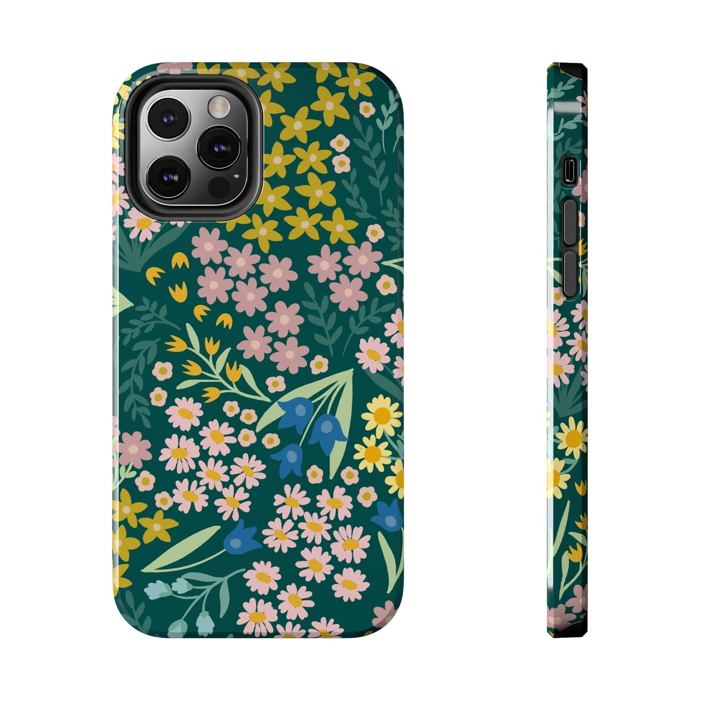 Flower Meadow Tough Phone Case | Garden Inspired Gift | Floral Phone Cover