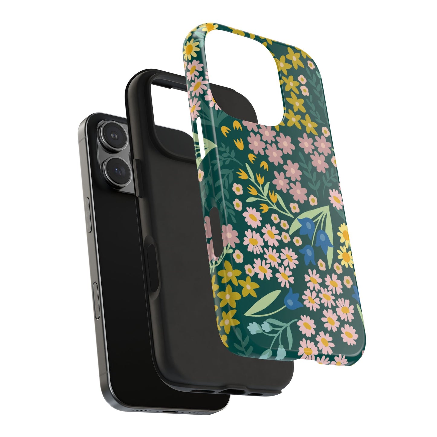 Flower Meadow Tough Phone Case | Garden Inspired Gift | Floral Phone Cover