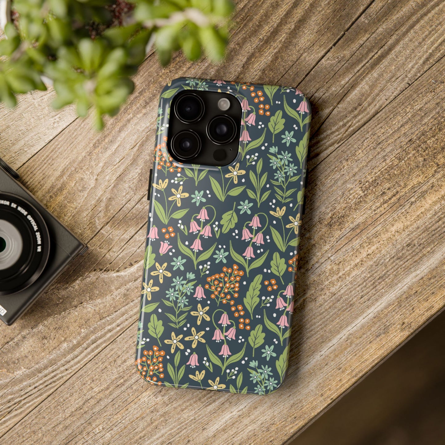 Forestcore Blooms Tough Phone Cases | Nature Inspired iPhone Cover