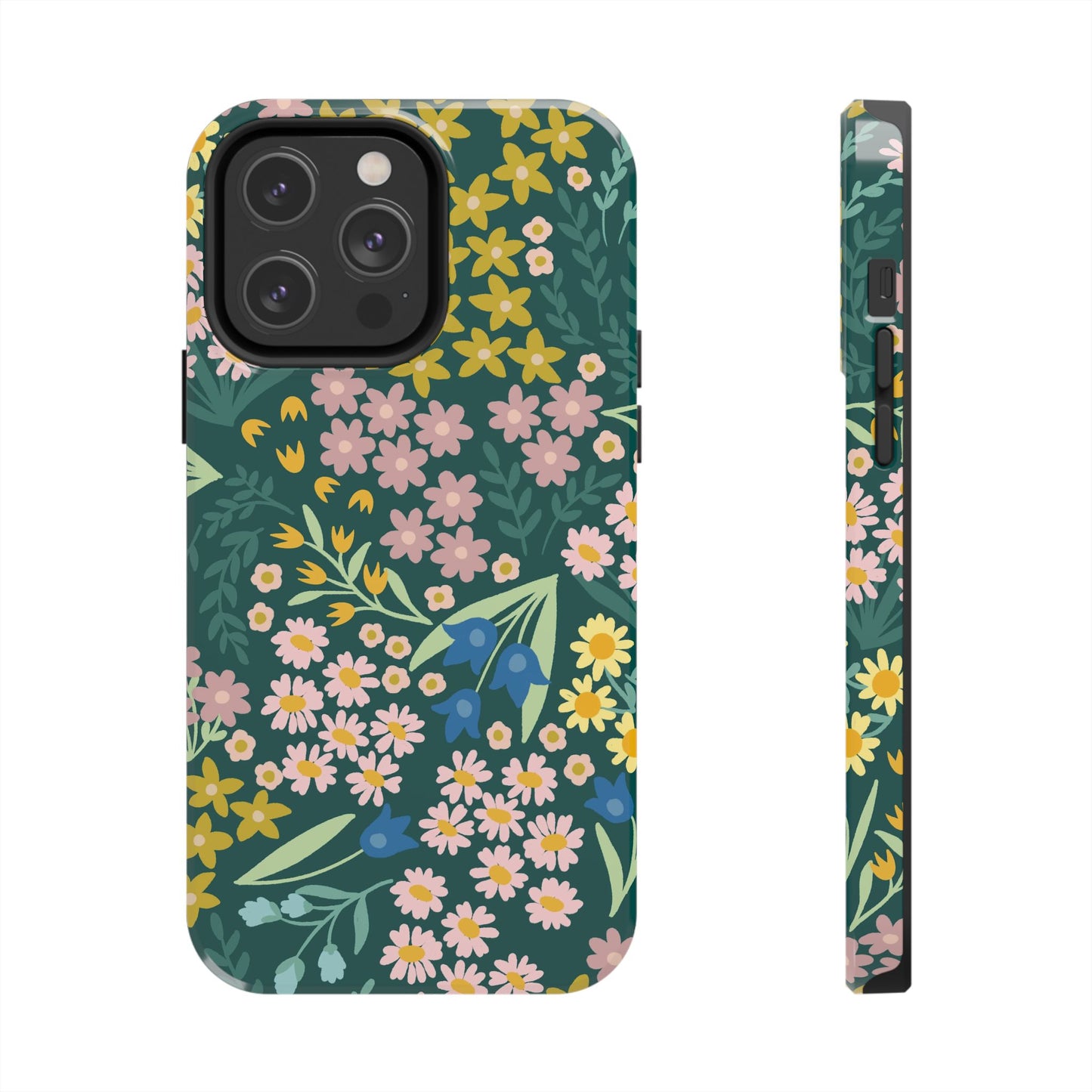 Flower Meadow Tough Phone Case | Garden Inspired Gift | Floral Phone Cover