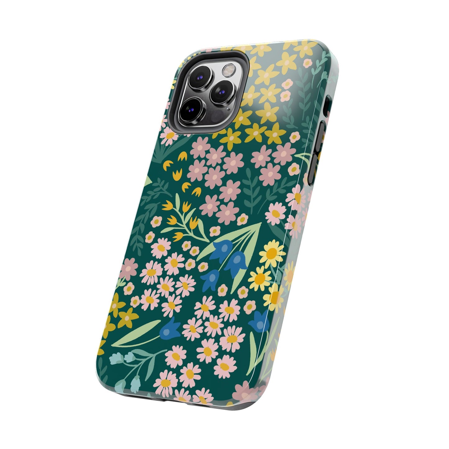 Flower Meadow Tough Phone Case | Garden Inspired Gift | Floral Phone Cover