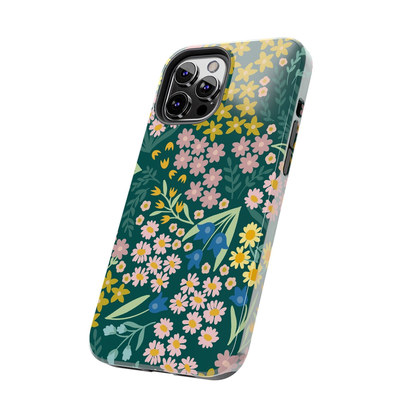 Flower Meadow Tough Phone Case | Garden Inspired Gift | Floral Phone Cover
