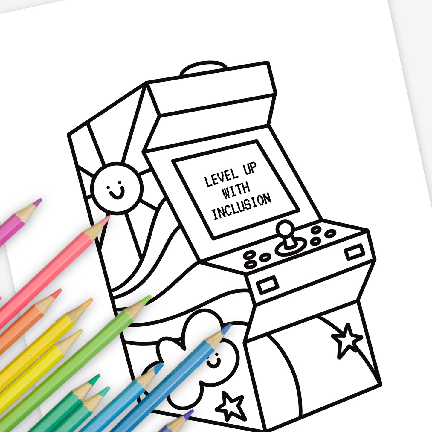 30Pk Celebrate Autism Coloring Sheets | Neurodiversity Inclusion & Acceptance | Hand-Drawn Coloring Pages By An Autism Momma + Color Tester Pages