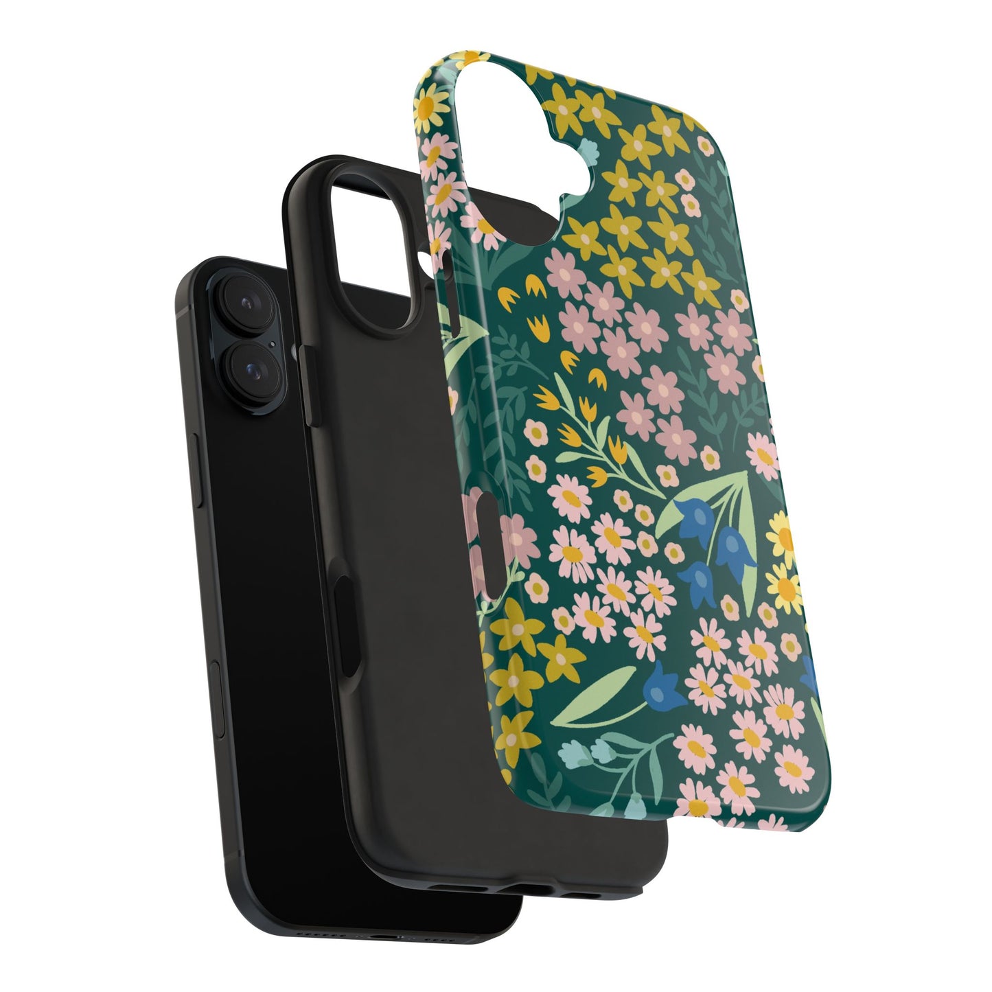 Flower Meadow Tough Phone Case | Garden Inspired Gift | Floral Phone Cover