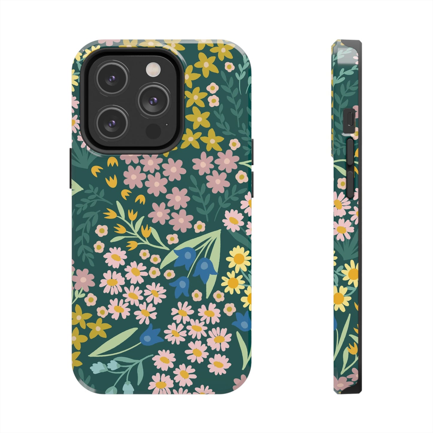 Flower Meadow Tough Phone Case | Garden Inspired Gift | Floral Phone Cover