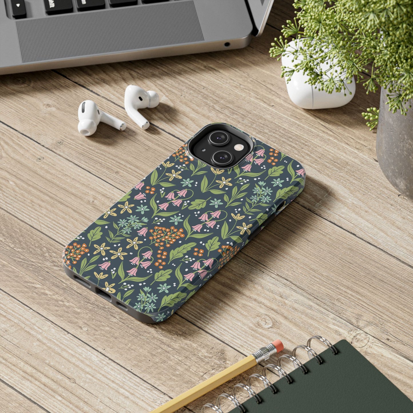 Forestcore Blooms Tough Phone Cases | Nature Inspired iPhone Cover