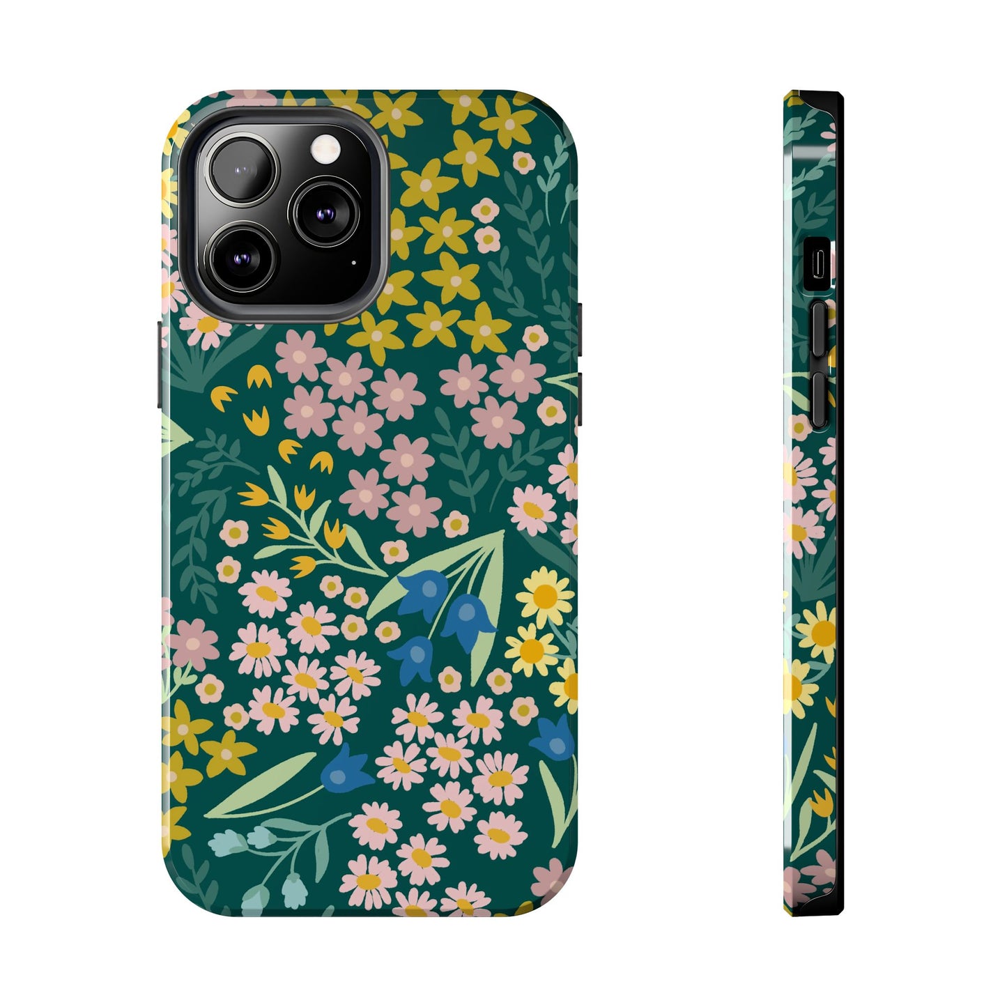 Flower Meadow Tough Phone Case | Garden Inspired Gift | Floral Phone Cover