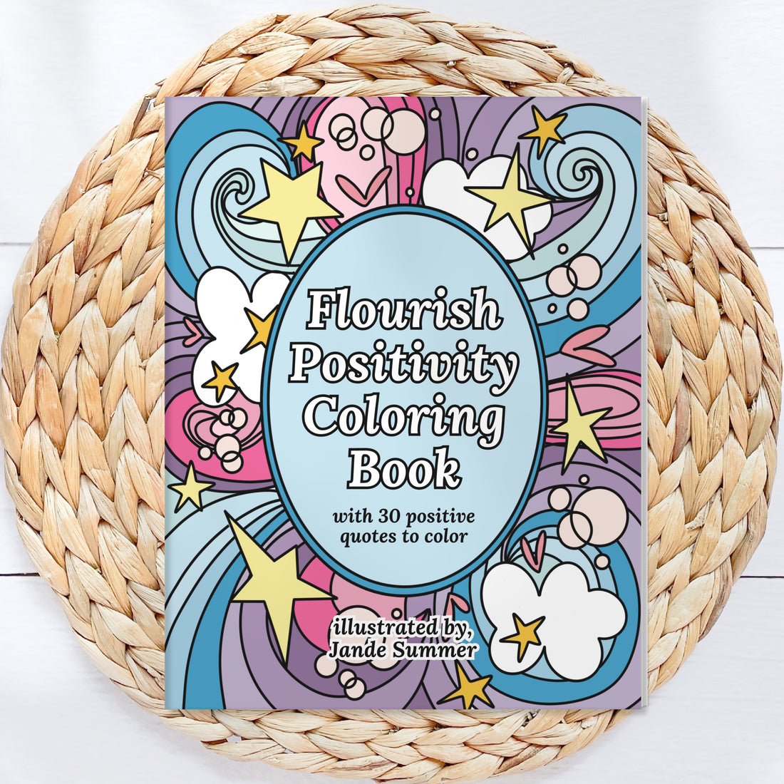 Flourish Positivity Coloring Book