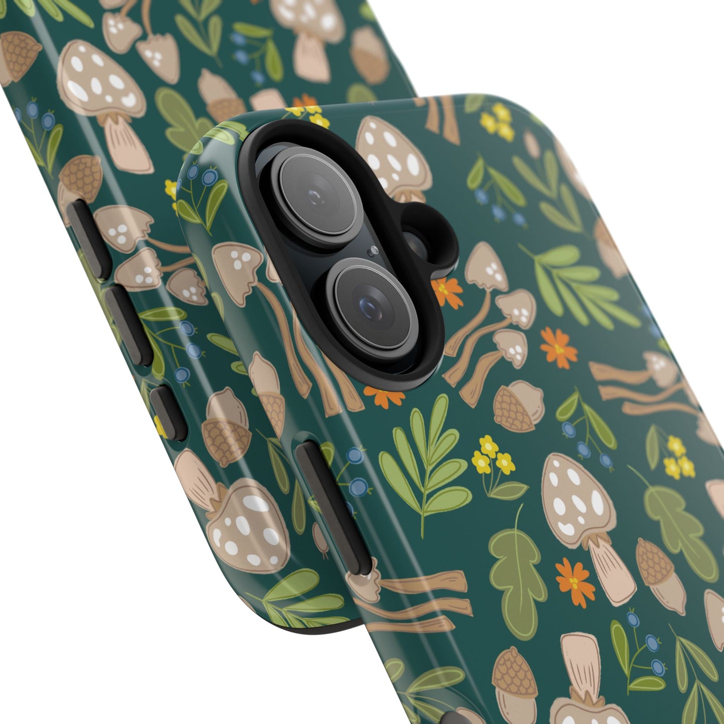 Forest Mushroom Bliss Tough Phone Cases | Nature Inspired iPhone Cover