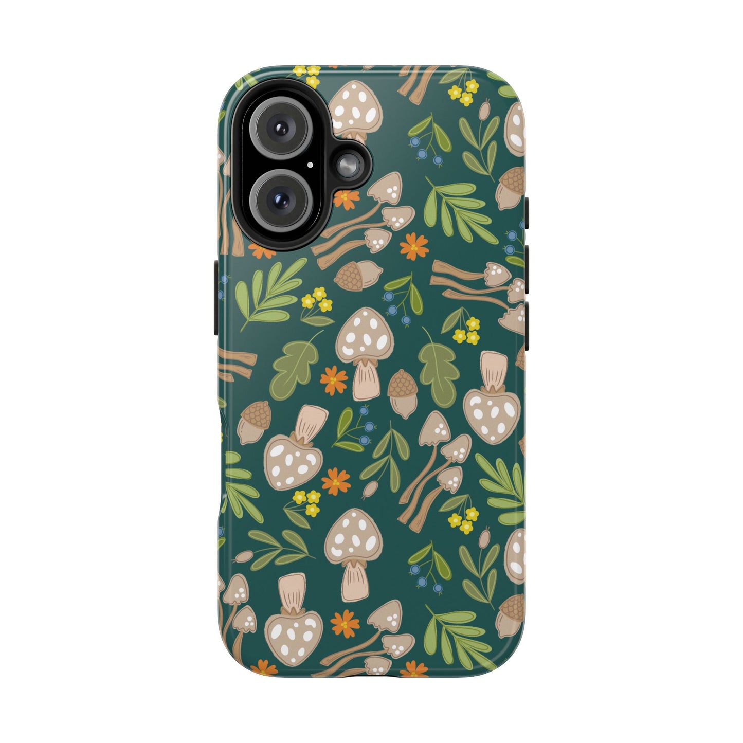 Forest Mushroom Bliss Tough Phone Cases | Nature Inspired iPhone Cover