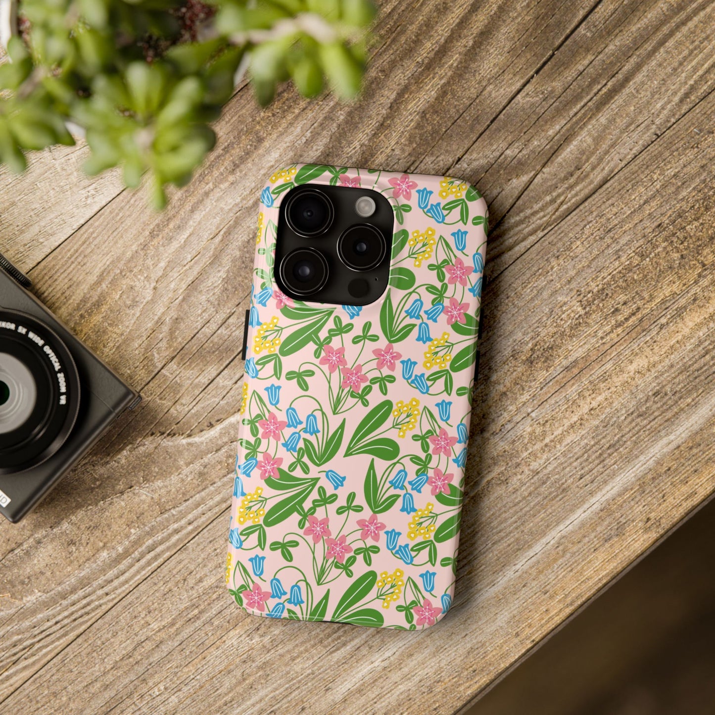 Cosmic Garden | Floral Tough iPhone Samsung Cases | Nature Inspired iPhone Cover