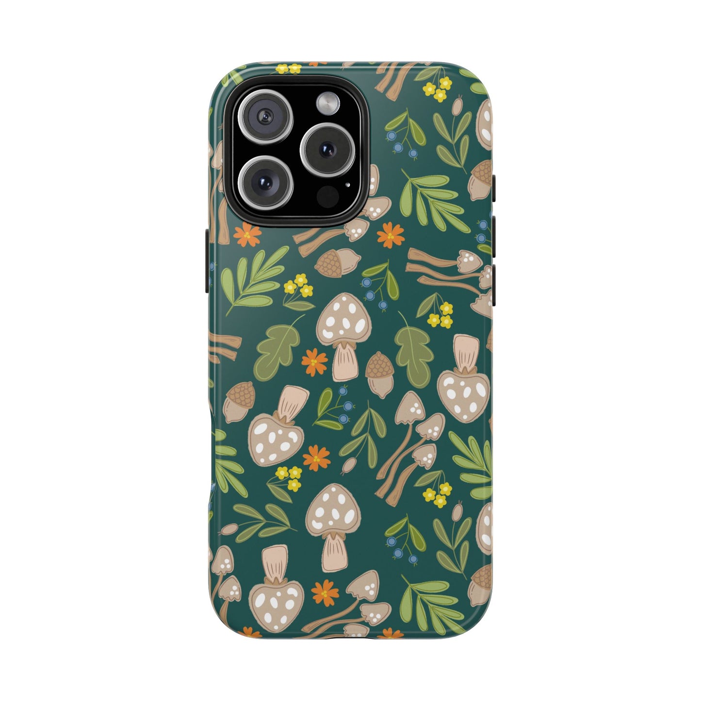 Forest Mushroom Bliss Tough Phone Cases | Nature Inspired iPhone Cover