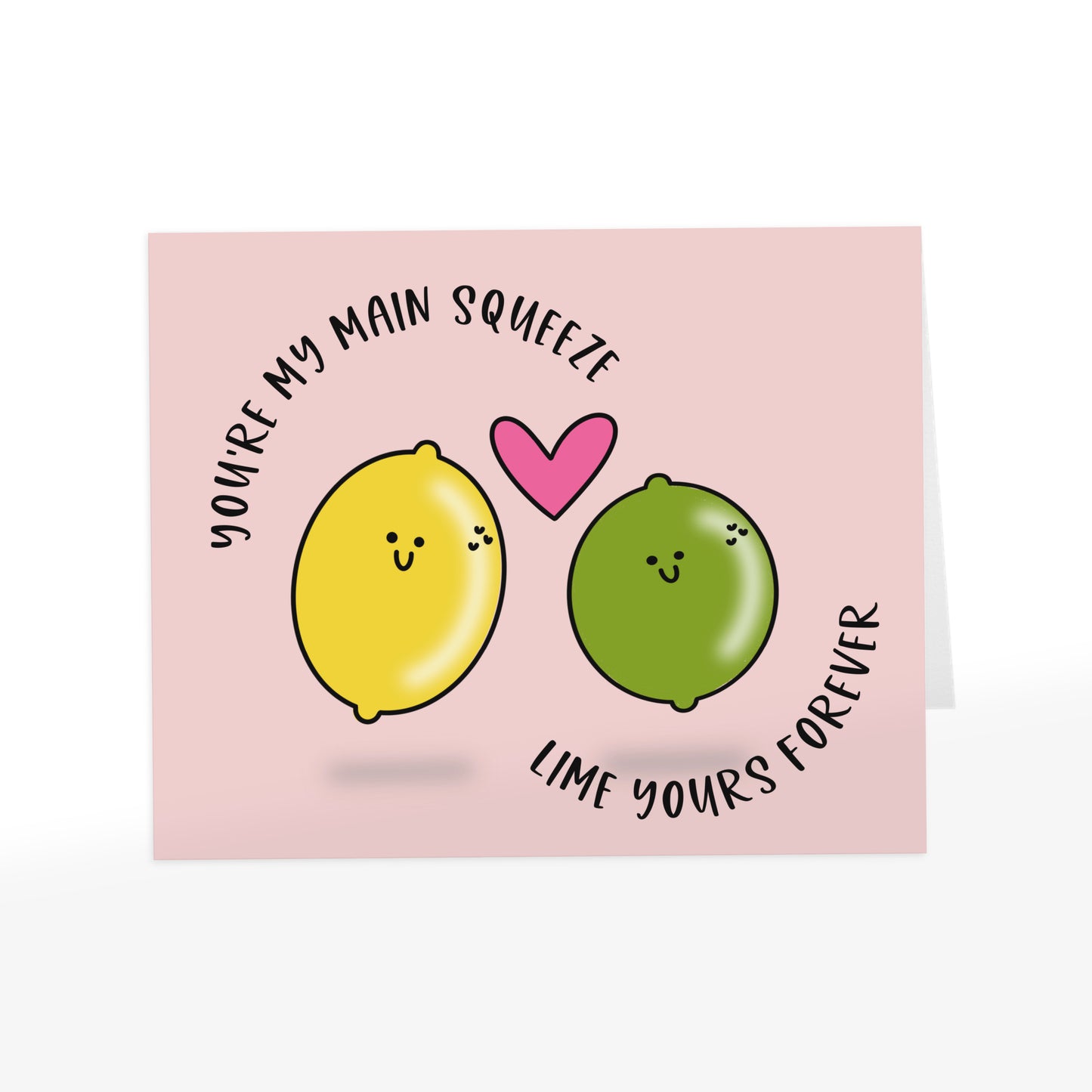 12 Pk Punny Valentines Cards + Envelopes - Blank Love Notes for Foodies, Lovers, & Friends