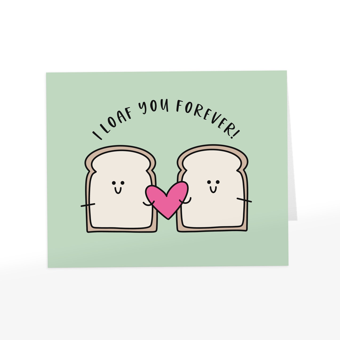 12 Pk Punny Valentines Cards + Envelopes - Blank Love Notes for Foodies, Lovers, & Friends