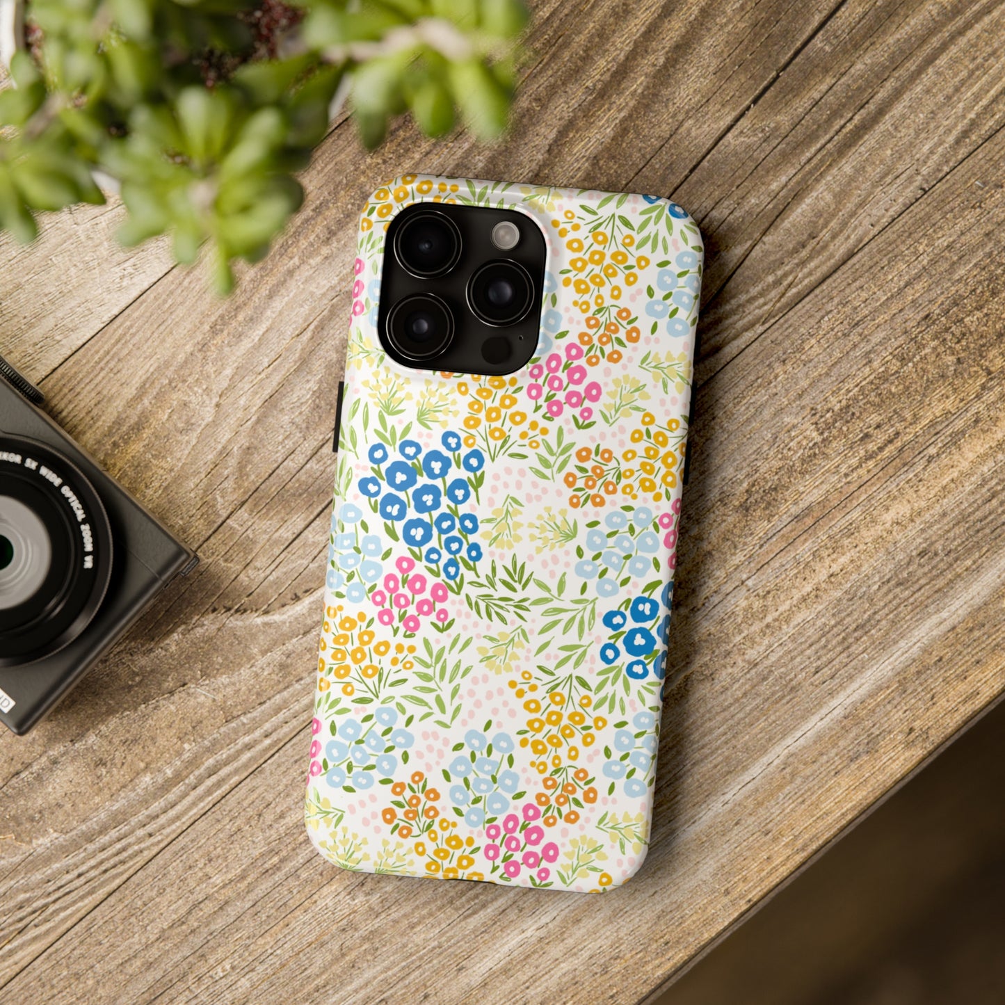 Summer Wildflower Tough Phone Cases | Garden Inspired iPhone Cover