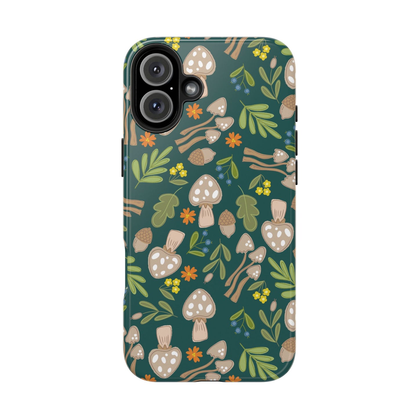 Forest Mushroom Bliss Tough Phone Cases | Nature Inspired iPhone Cover