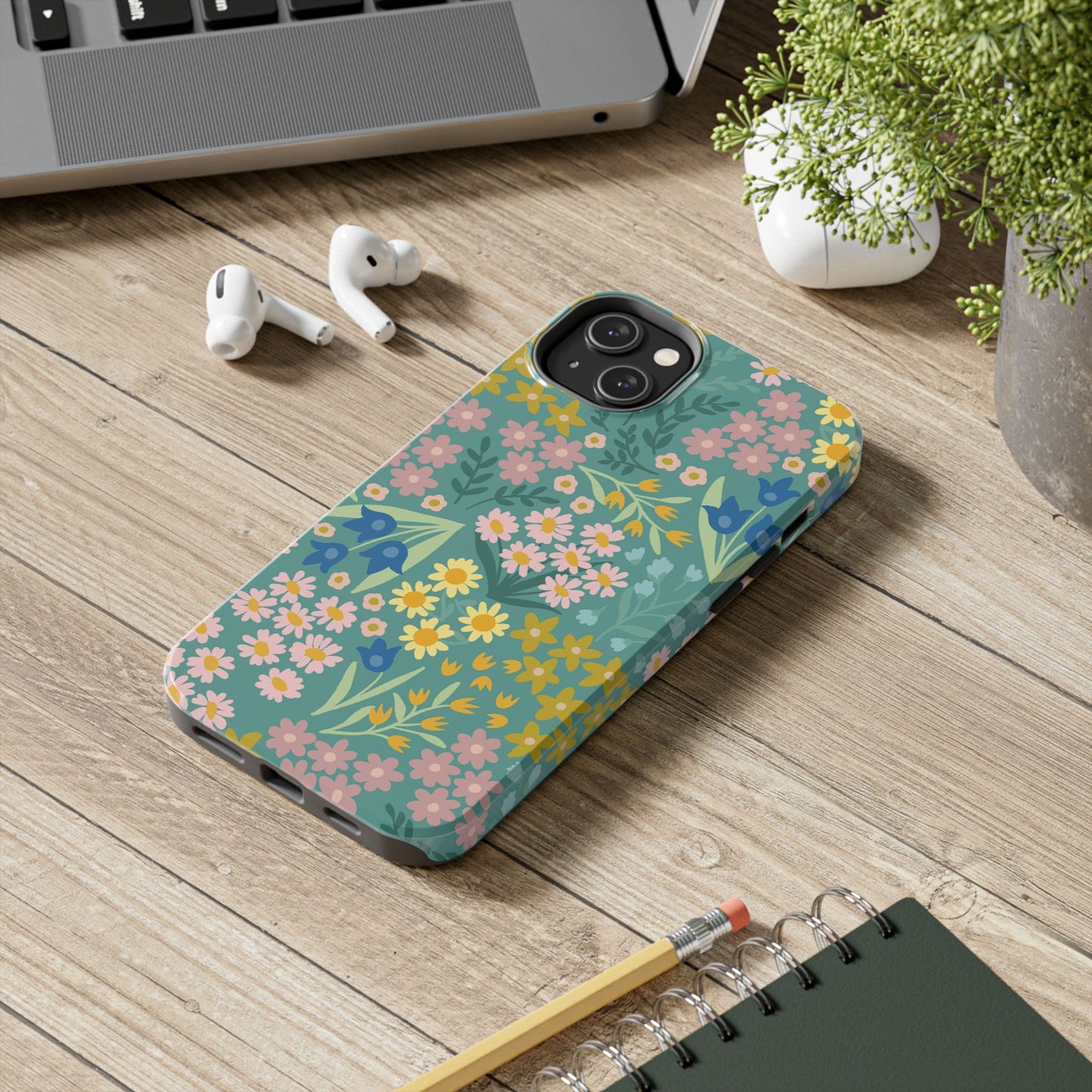 Flower Meadow No. 3 Tough Phone Case | Garden Inspired Gift | Floral Phone Cover