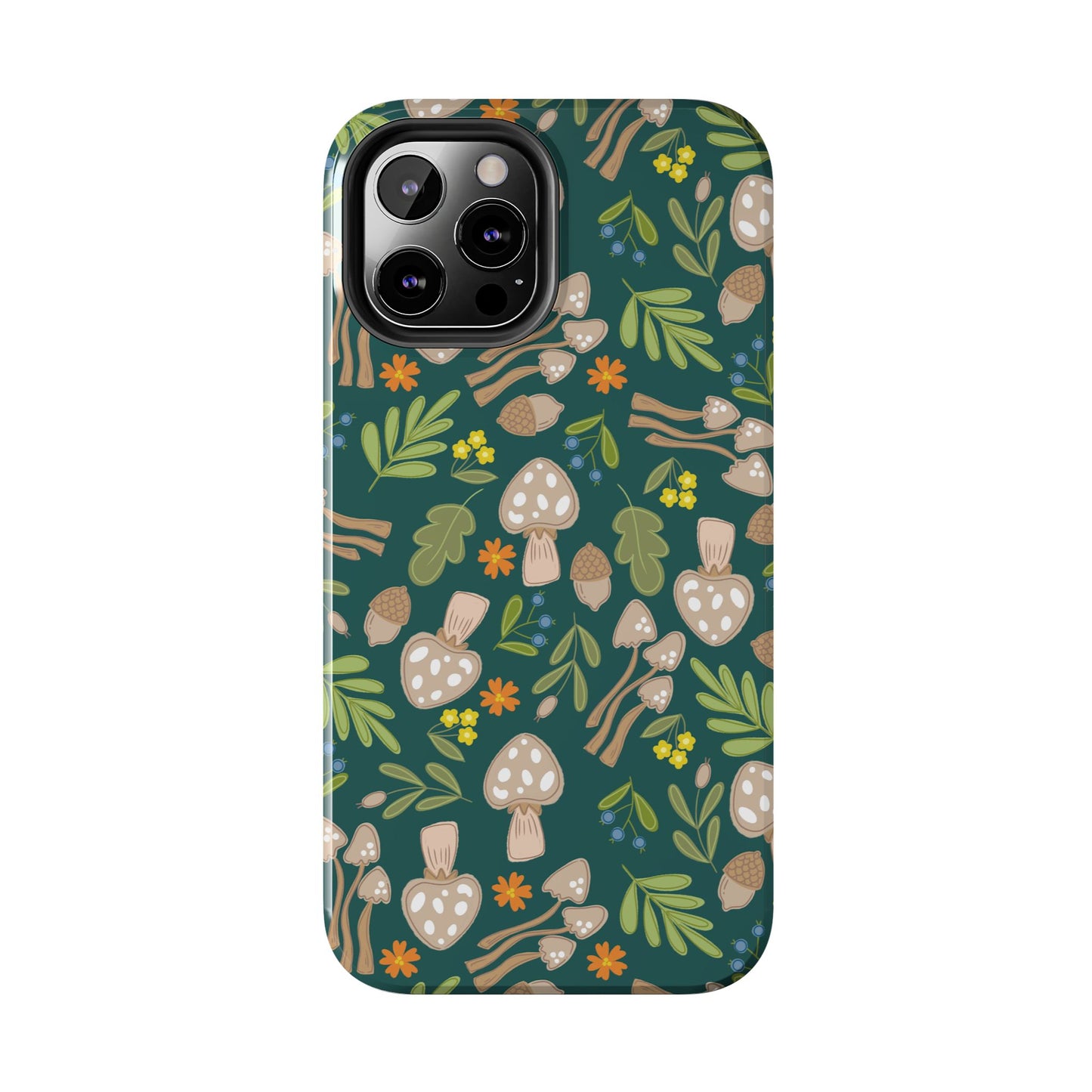 Forest Mushroom Bliss Tough Phone Cases | Nature Inspired iPhone Cover