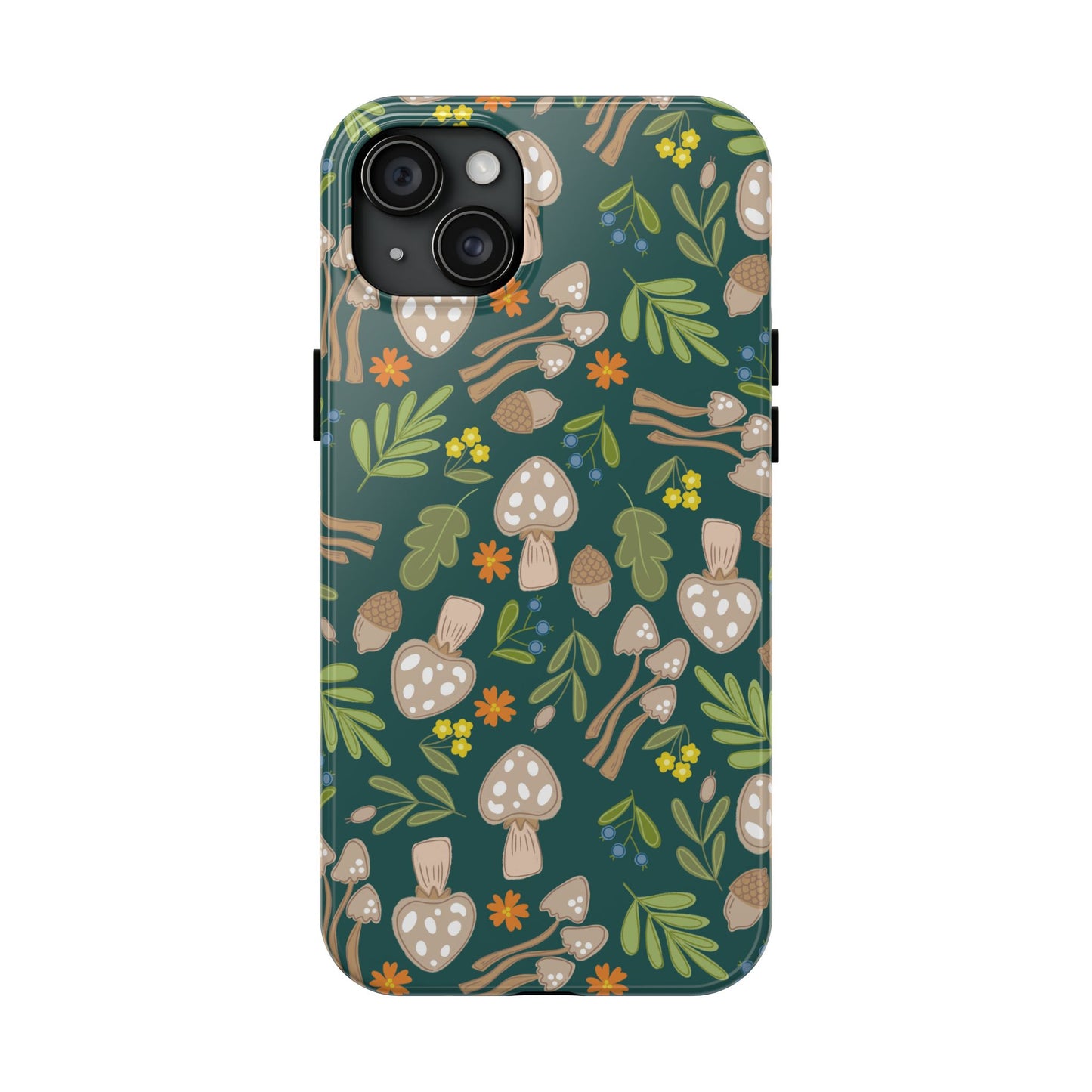 Forest Mushroom Bliss Tough Phone Cases | Nature Inspired iPhone Cover