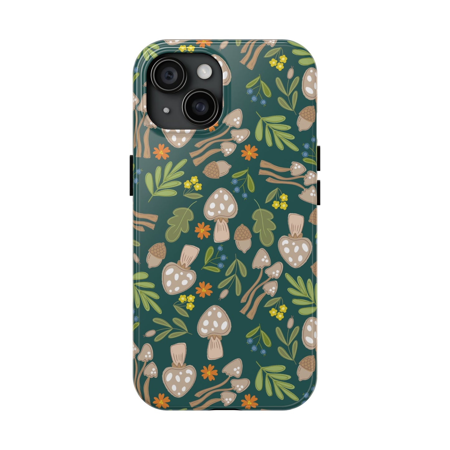 Forest Mushroom Bliss Tough Phone Cases | Nature Inspired iPhone Cover