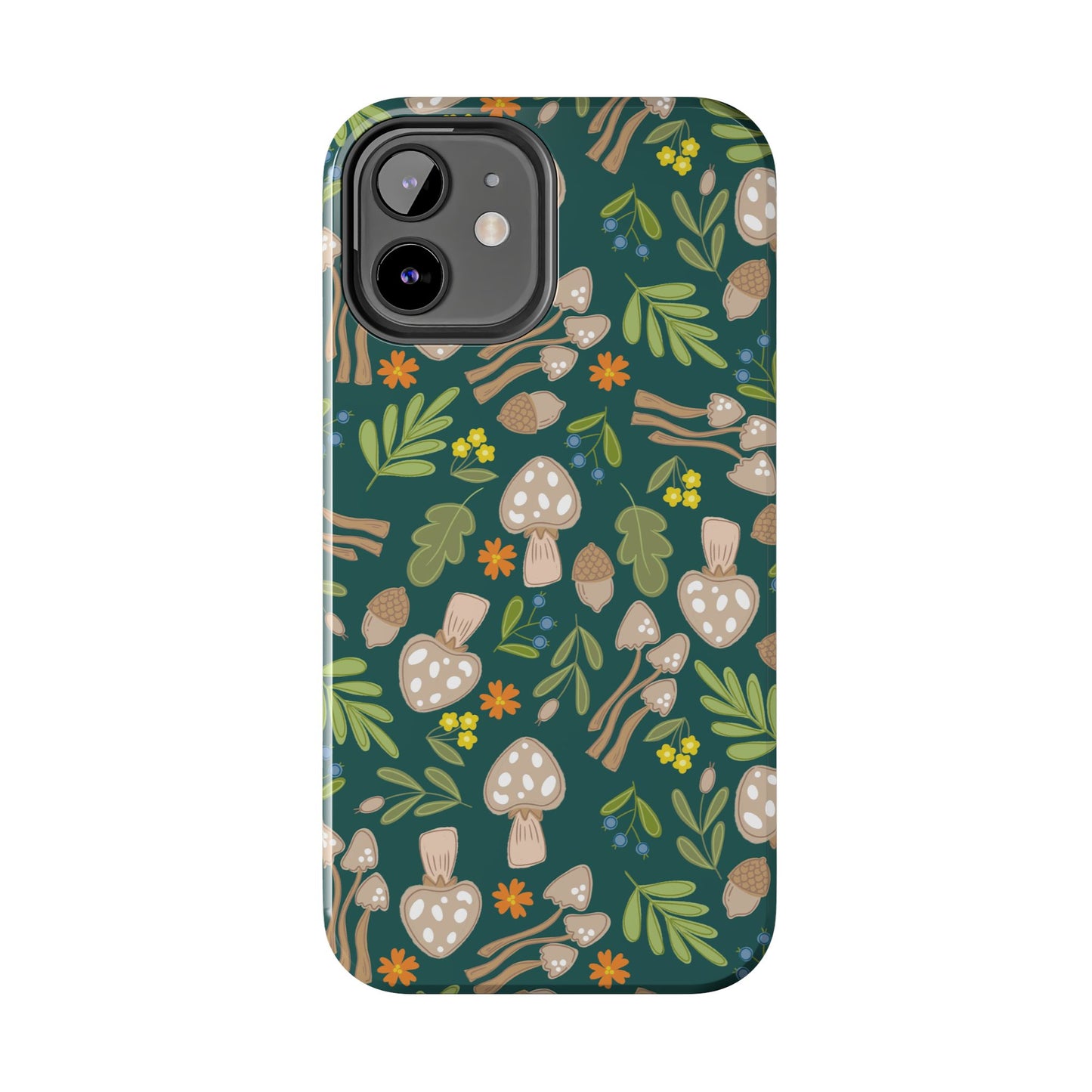 Forest Mushroom Bliss Tough Phone Cases | Nature Inspired iPhone Cover