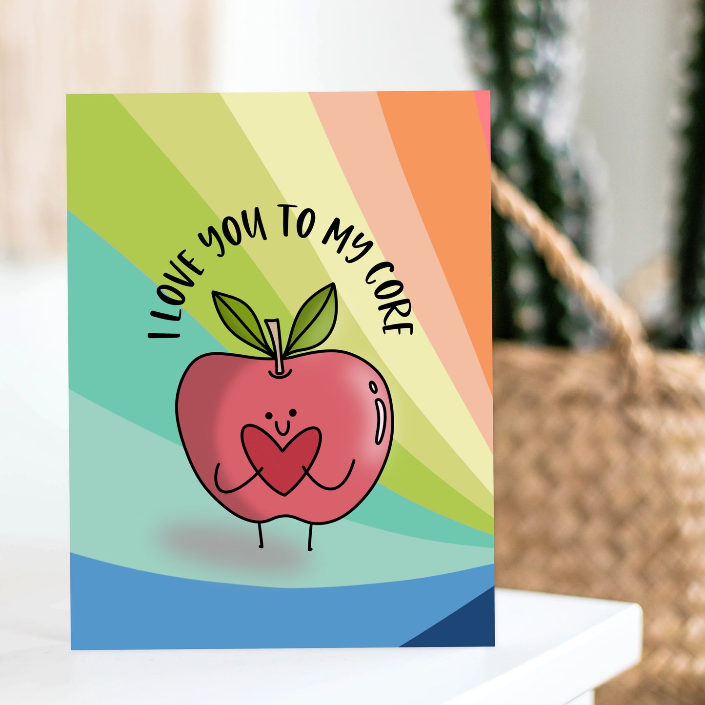 8 Pk Punny Valentine’s Cards with Envelopes - Blank Love Notes - Food, Love, Humor