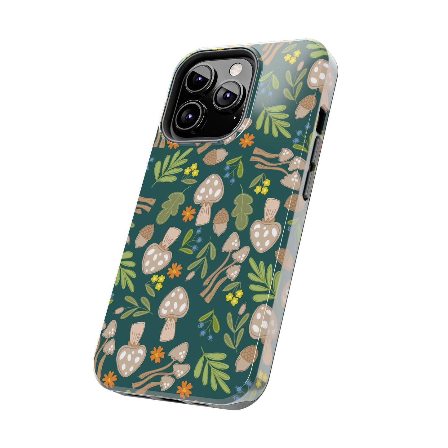 Forest Mushroom Bliss Tough Phone Cases | Nature Inspired iPhone Cover