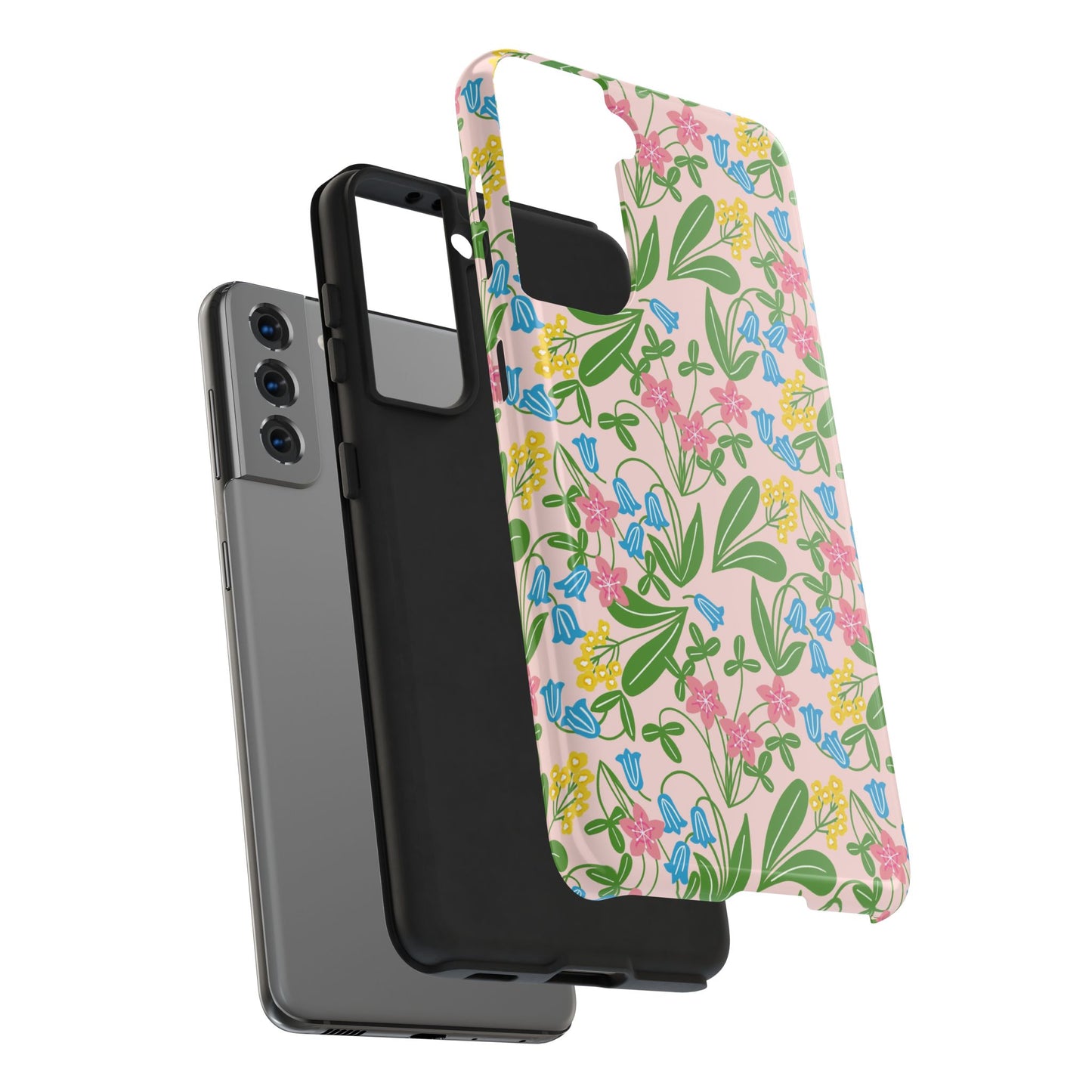 Cosmic Garden | Floral Tough iPhone Samsung Cases | Nature Inspired iPhone Cover