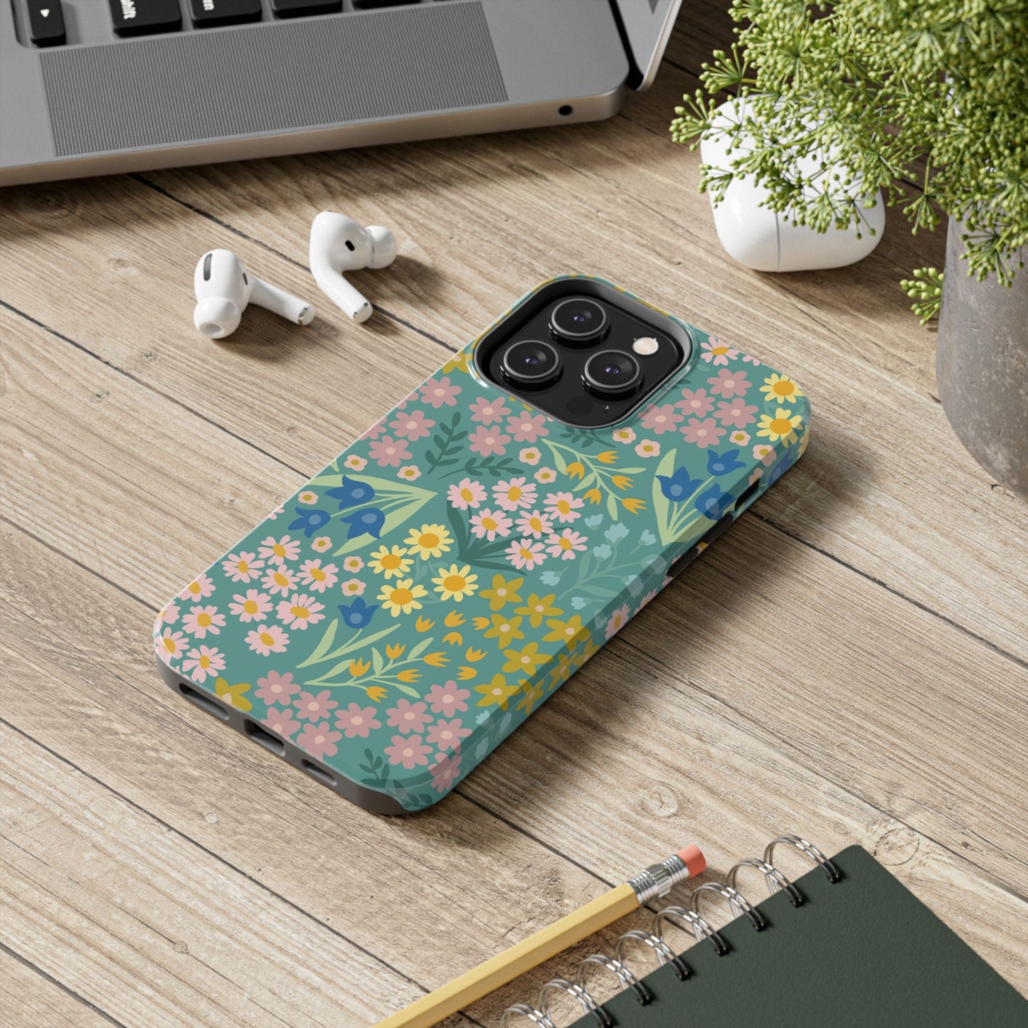 Flower Meadow No. 3 Tough Phone Case | Garden Inspired Gift | Floral Phone Cover