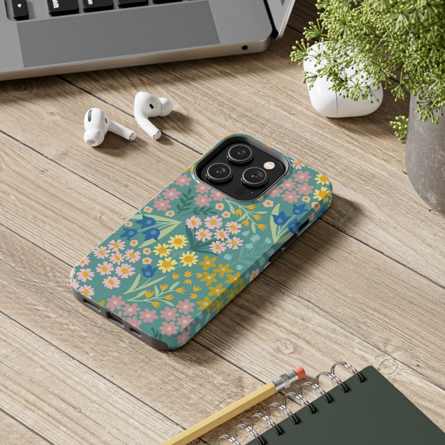 Flower Meadow No. 3 Tough Phone Case | Garden Inspired Gift | Floral Phone Cover