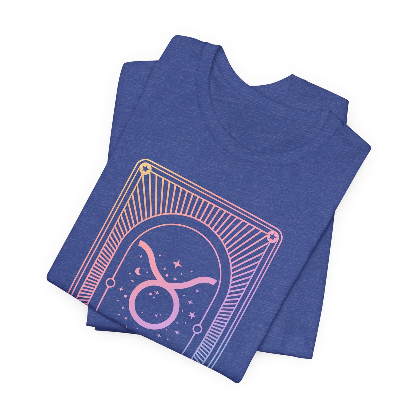 Taurus Zodiac Unisex Jersey Tee - Celestial Astrology Shirt for Astrology Lovers