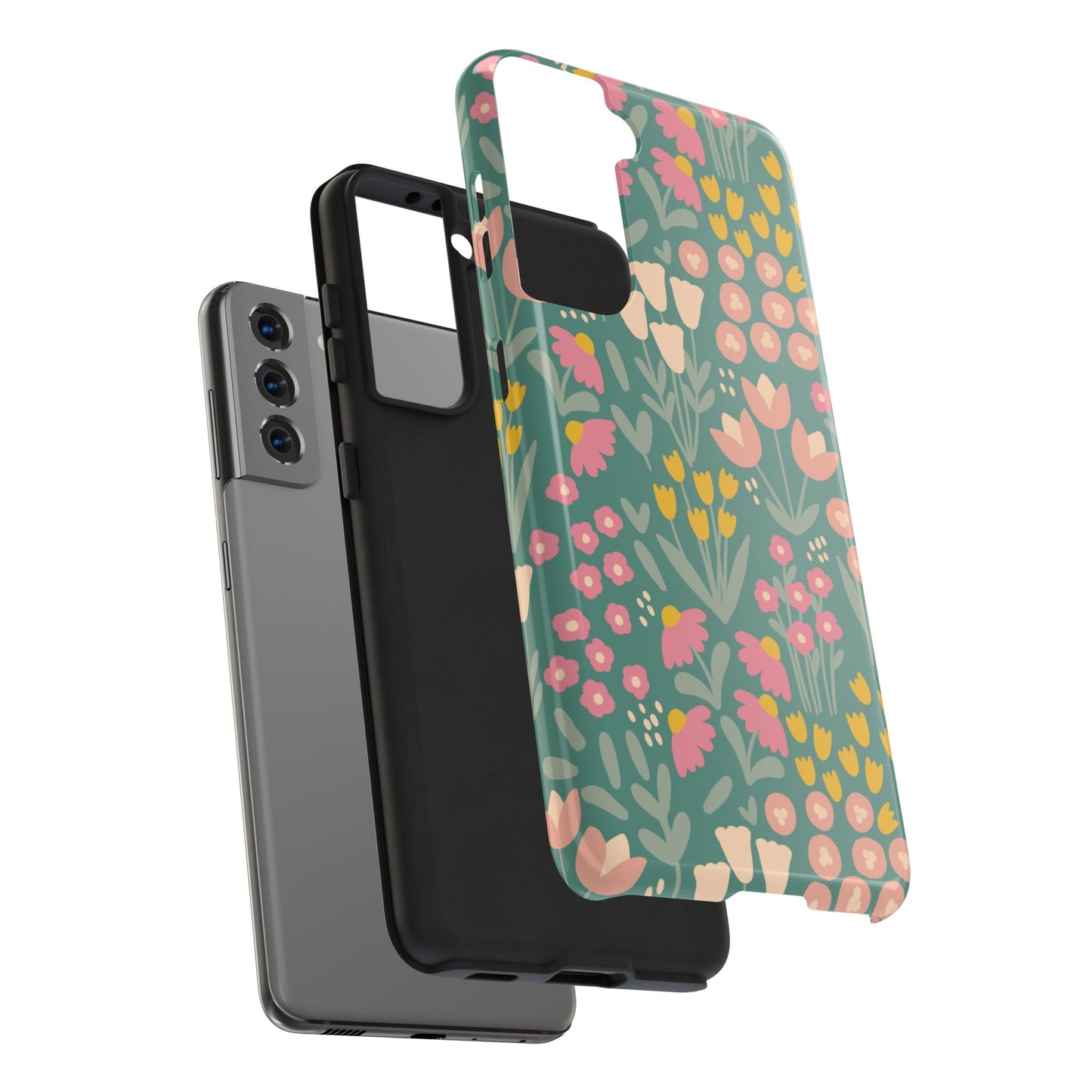 Blossom Dreams | Sage Floral Tough iPhone Samsung Cases | Nature Inspired iPhone Cover