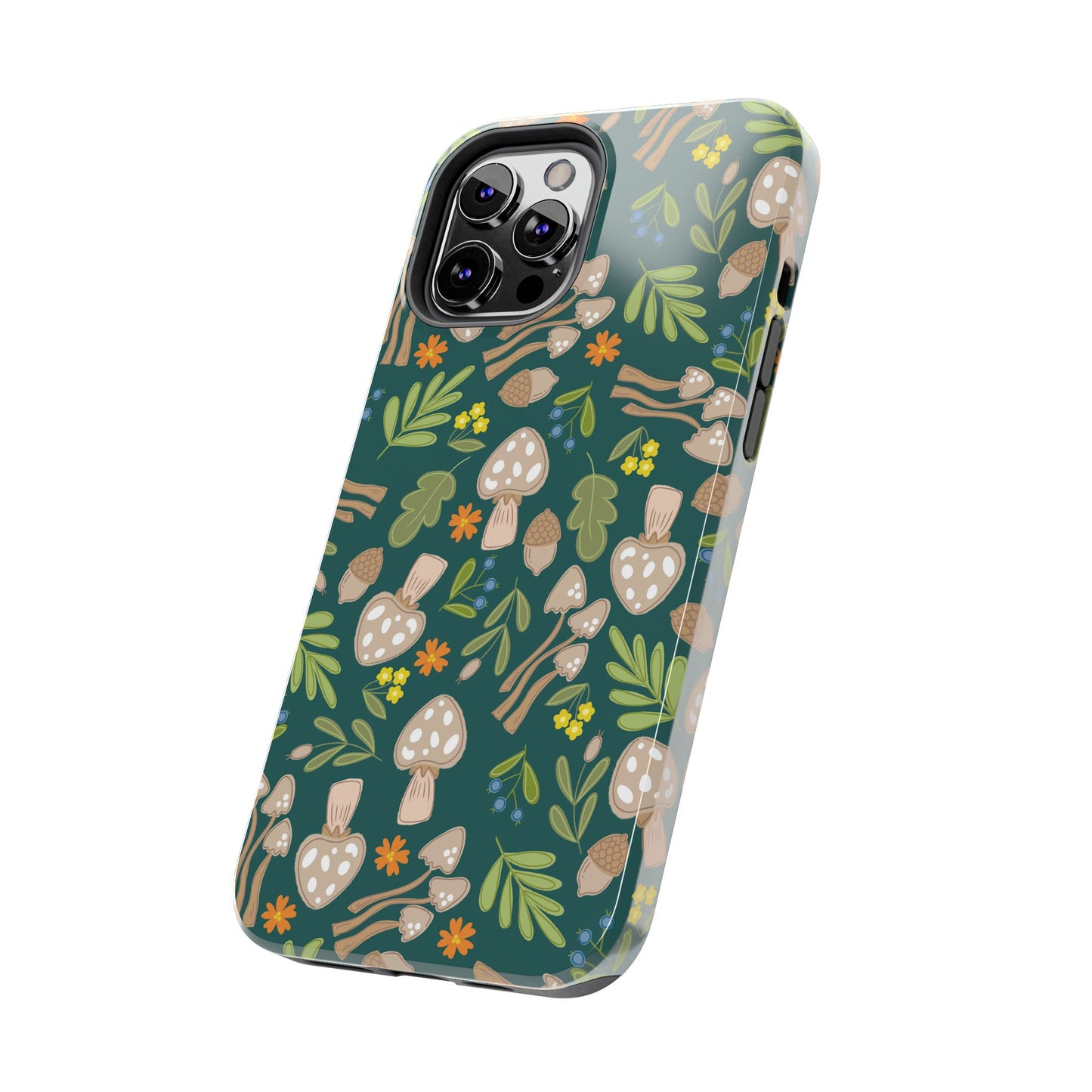 Forest Mushroom Bliss Tough Phone Cases | Nature Inspired iPhone Cover