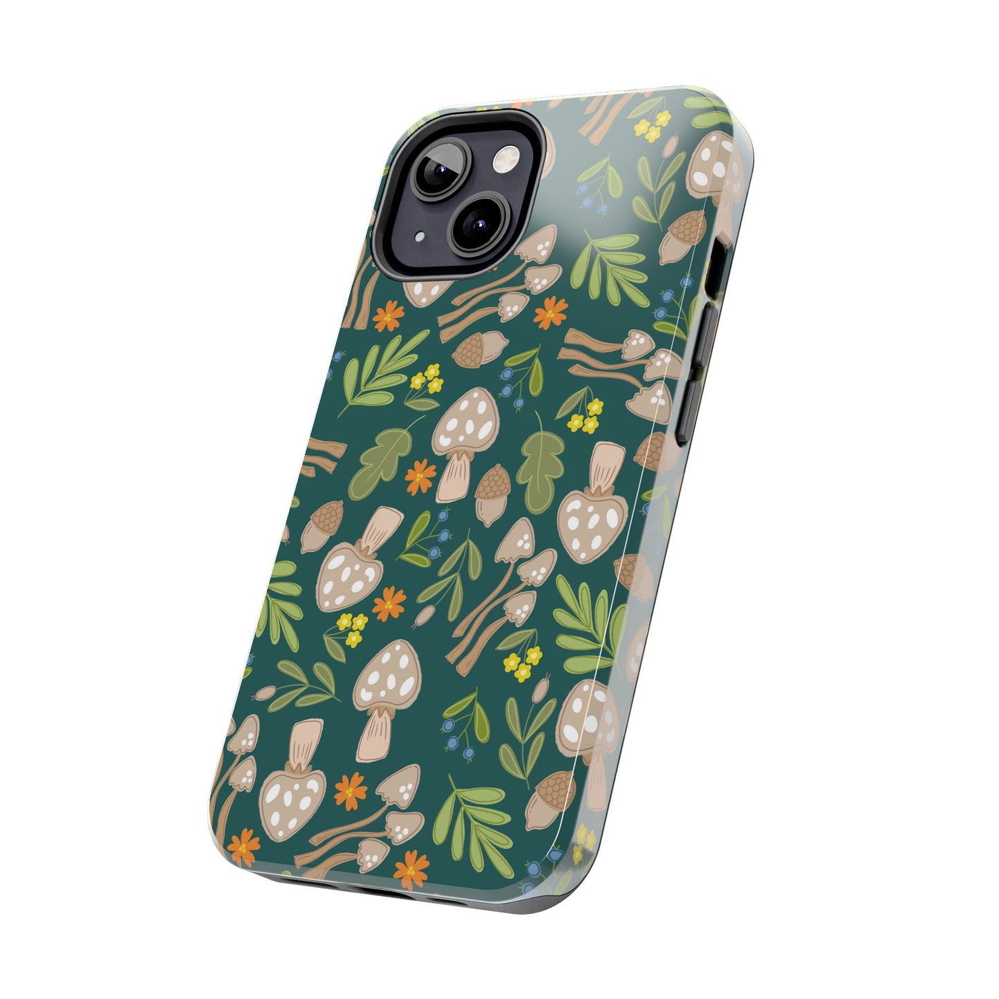 Forest Mushroom Bliss Tough Phone Cases | Nature Inspired iPhone Cover