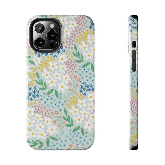 Spring Florals Tough Phone Case | Garden Inspired Gift | Floral Phone Cover