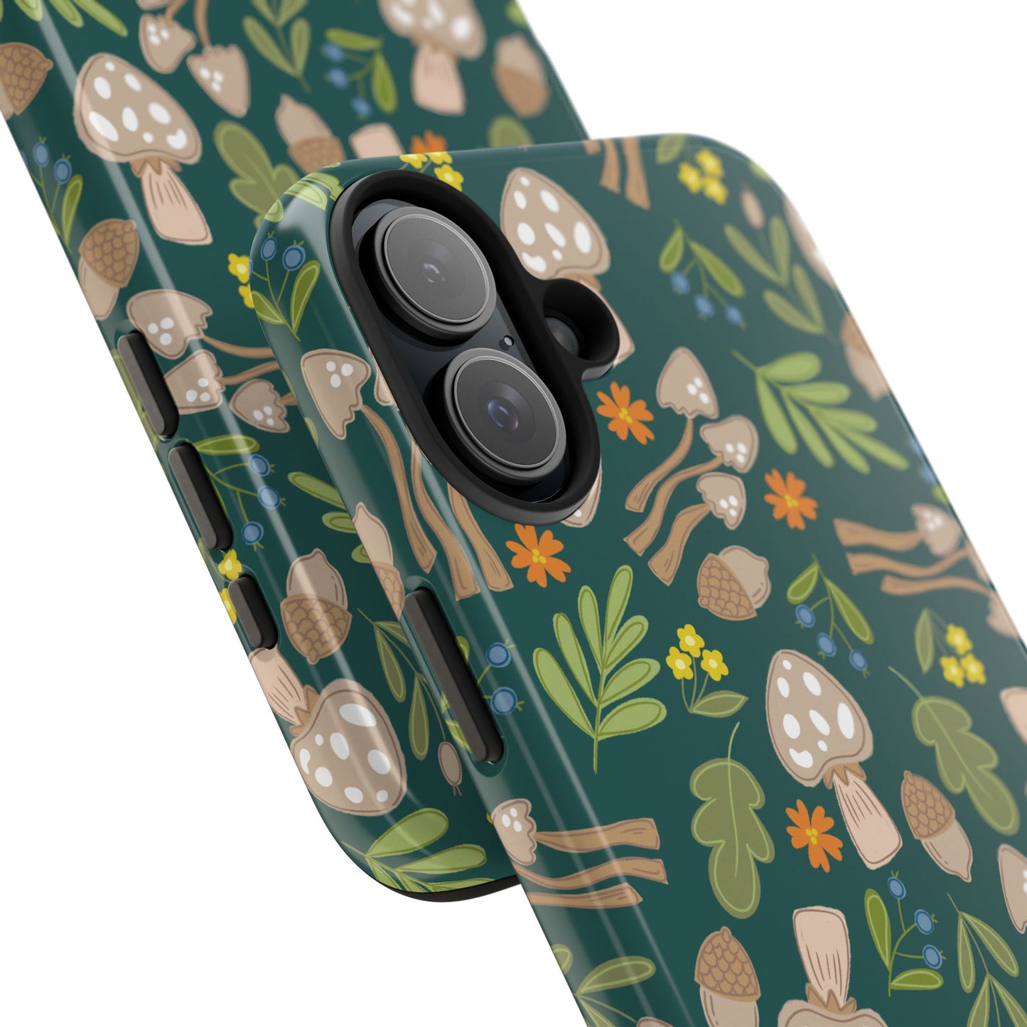 Forest Mushroom Bliss Tough Phone Cases | Nature Inspired iPhone Cover