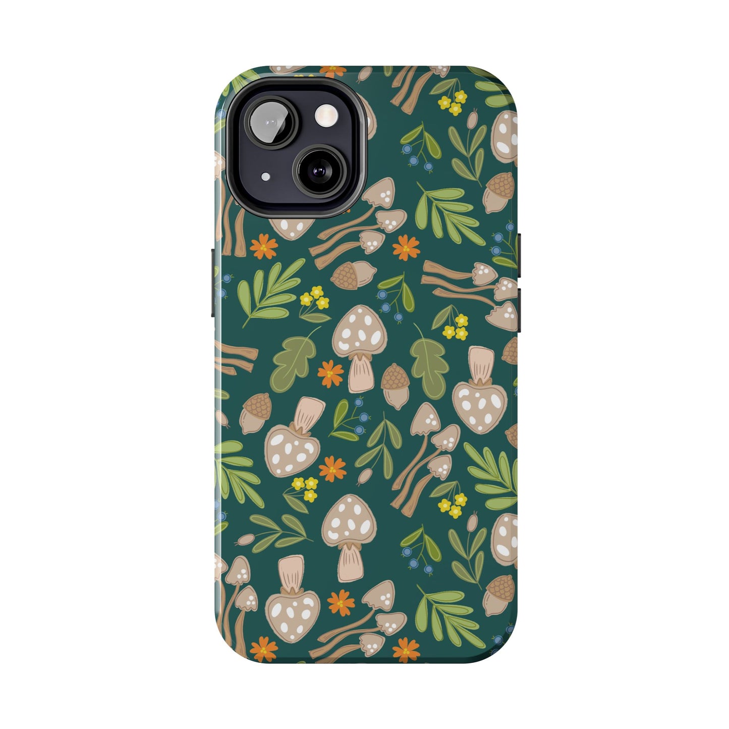 Forest Mushroom Bliss Tough Phone Cases | Nature Inspired iPhone Cover