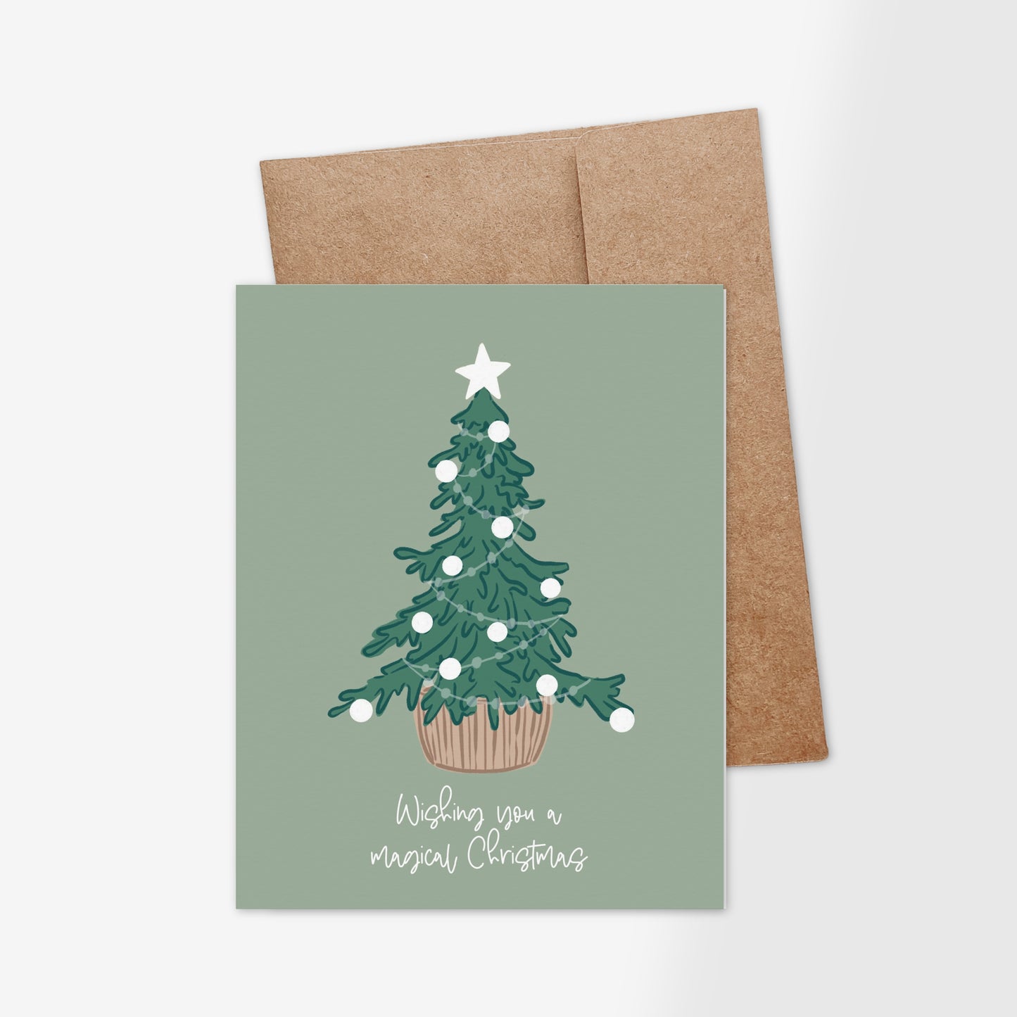 6 PK Christmas Cards + Envelopes | Pick Your Pack | Blank Inside 4.25X5.5"