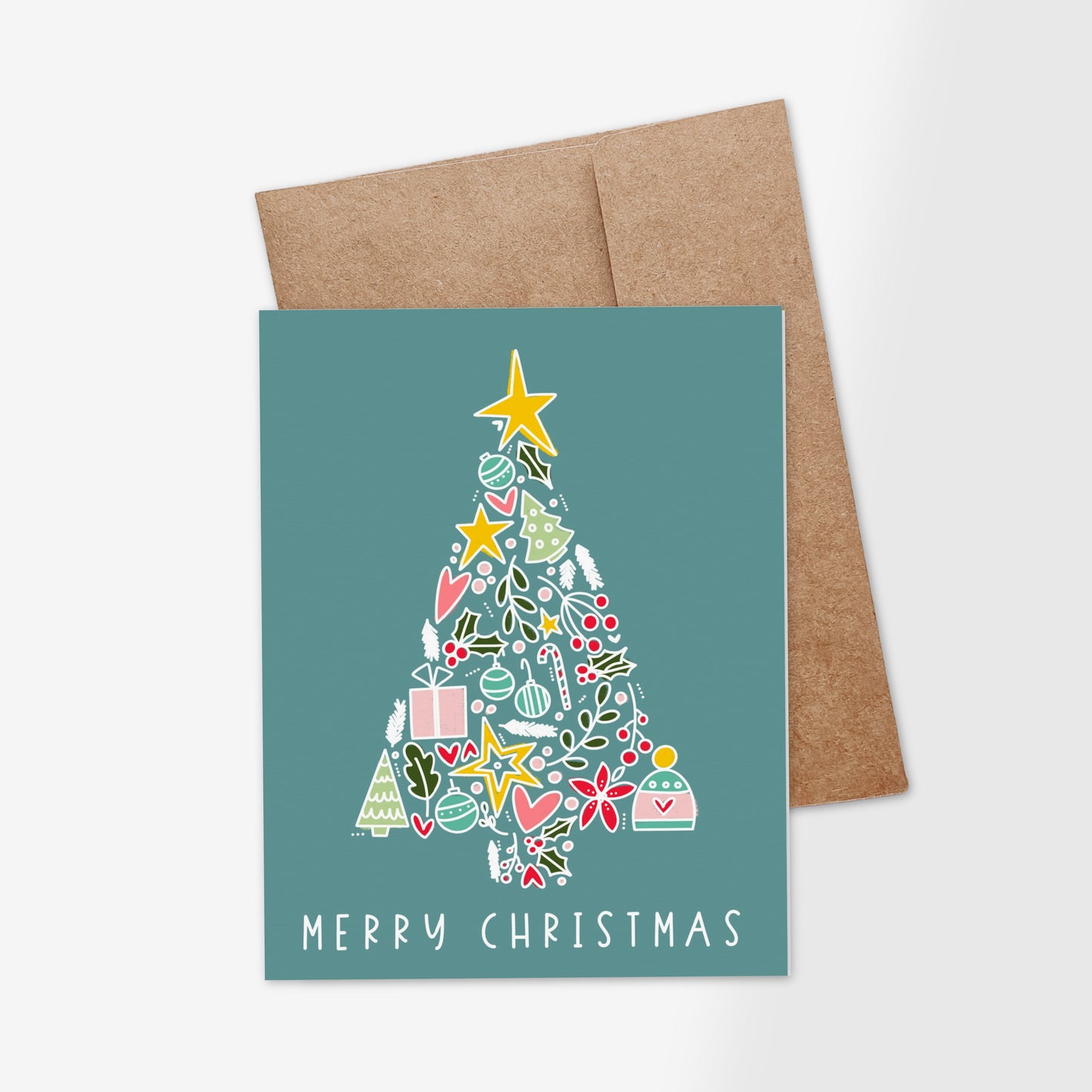 6 PK Christmas Cards + Envelopes | Pick Your Pack | Blank Inside 4.25X5.5"